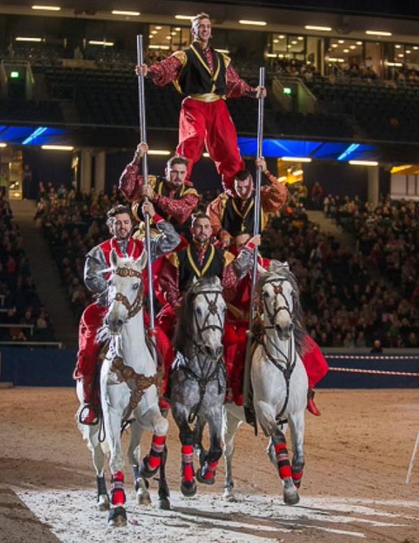 Ukraine Cossacks at Olympia Horse Show
